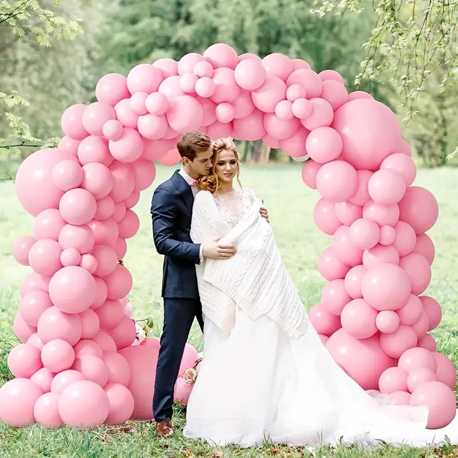 Arco Globos De Látex De Diferentes Tamaños y colores X140