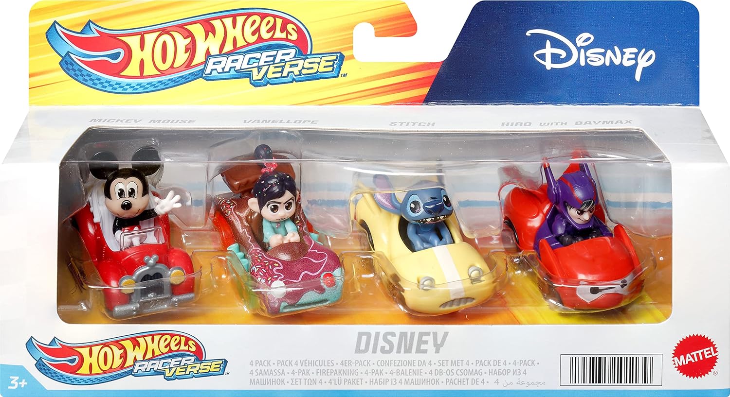 Hot Wheels Disney And Pixar Pack X 4 Autos Teletiendauy