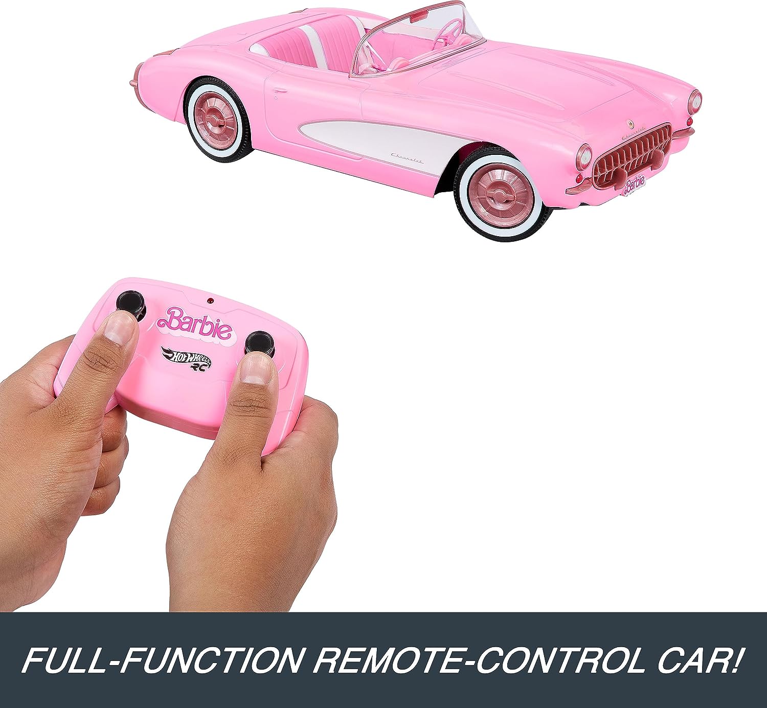 Barbie Corvette A Control Remoto A Batería Teletiendauy