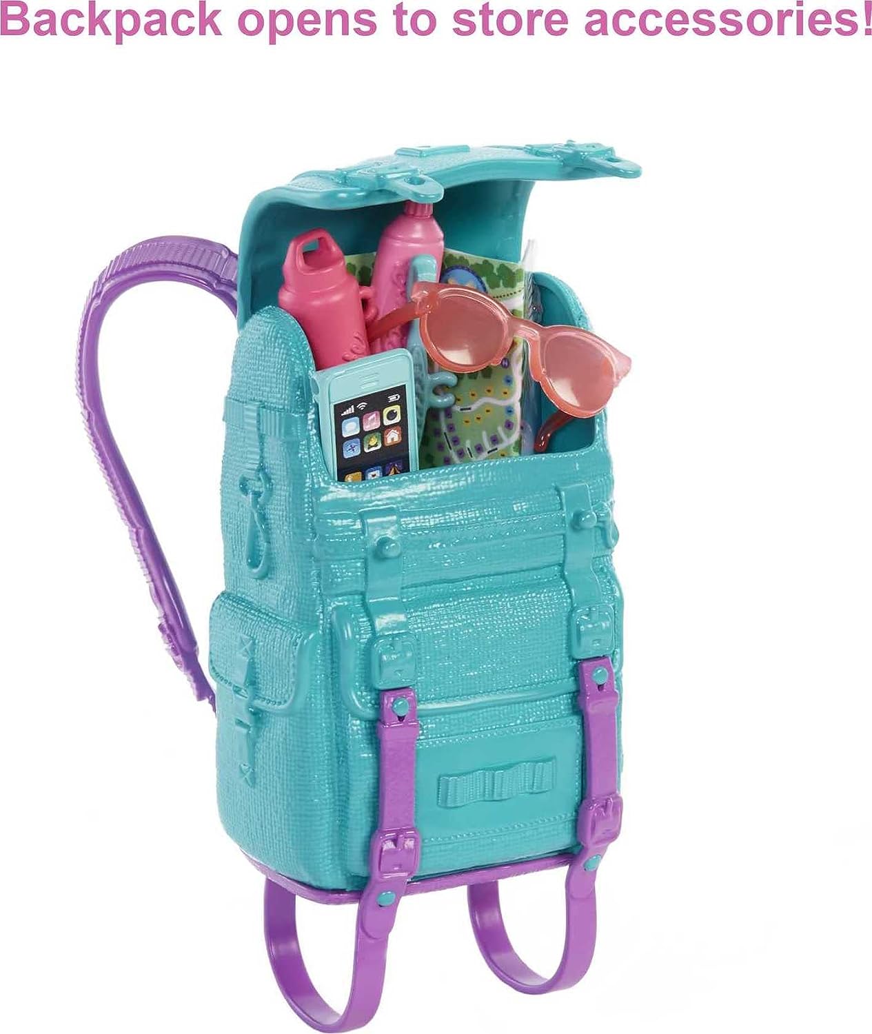 Barbie Camping Muñeca Mascota Y Accesorios