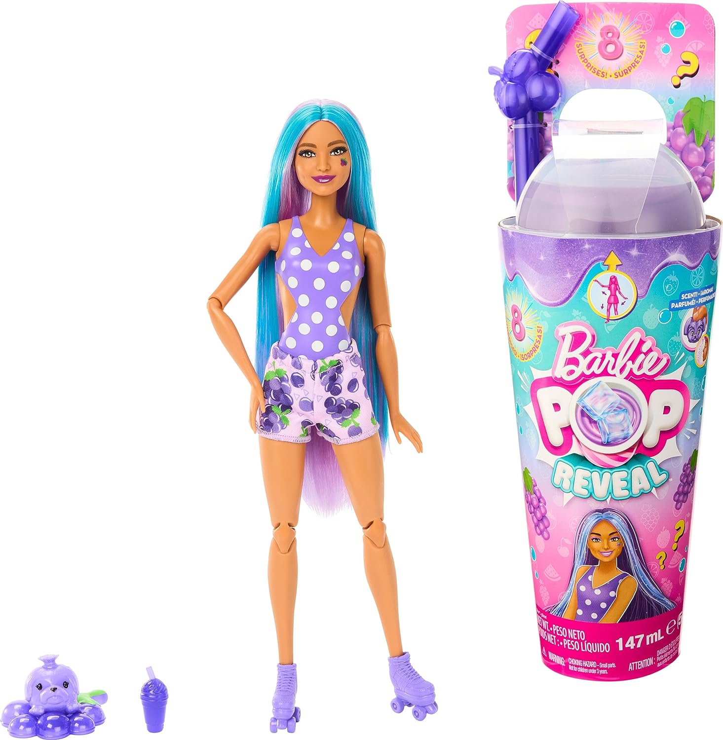 Barbie Pop Reveal Muñeca Serie De Frutas