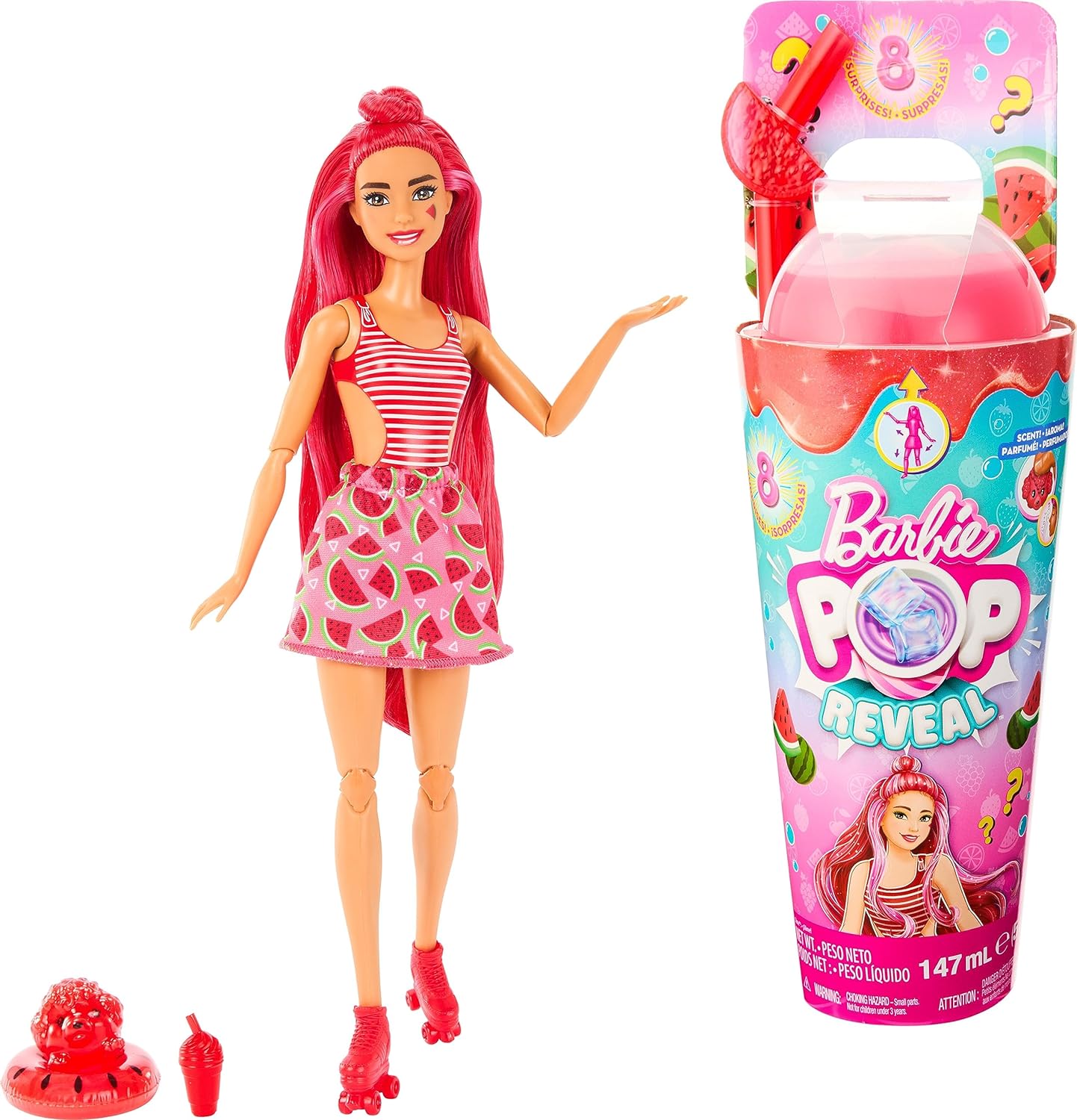 Barbie Pop Reveal Muñeca Serie De Frutas