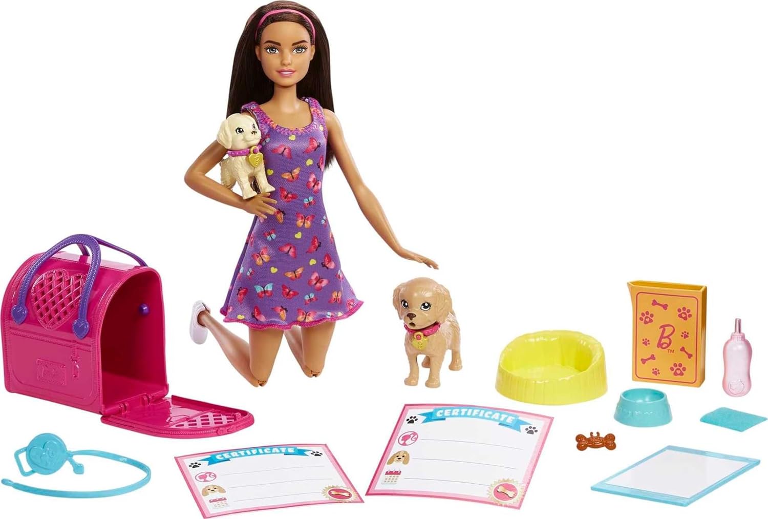 Barbie Muñeca Adopta Un Perrito Pup Adoption