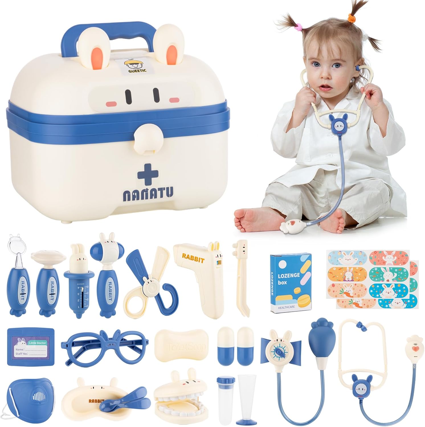 Juguete Educativo De Doctor Kit Médico Completo