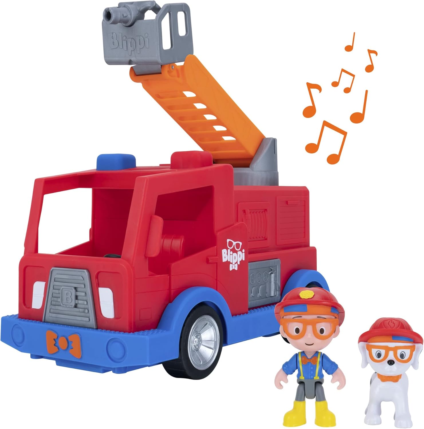 Blippi Camión De Bomberos Con Figura Y Mascota