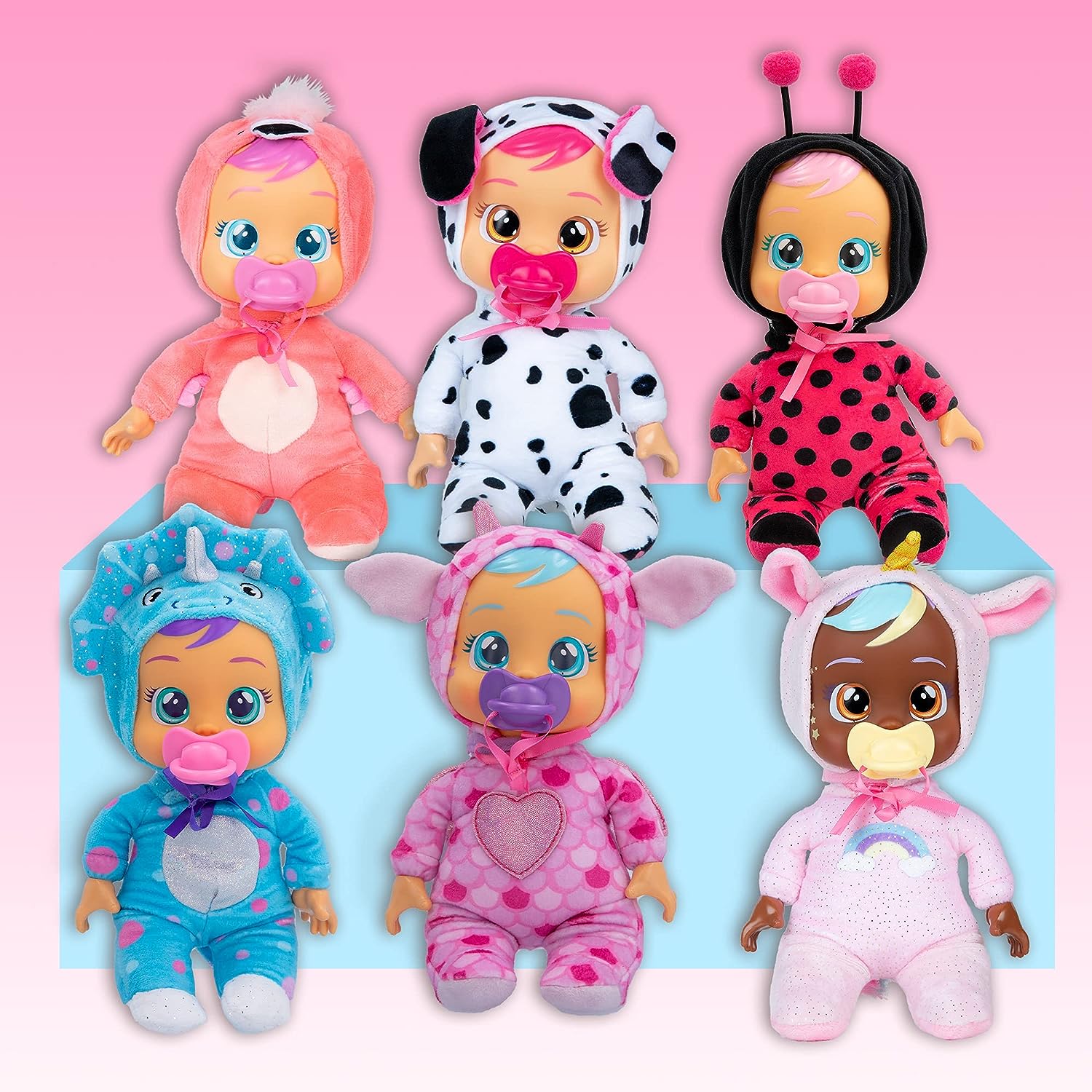 Cry Babies Tiny Cuddles Lagrimas Reales varios modelos