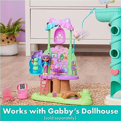 Casa Del Árbol Gabby Dollhouse Con Accesorios
