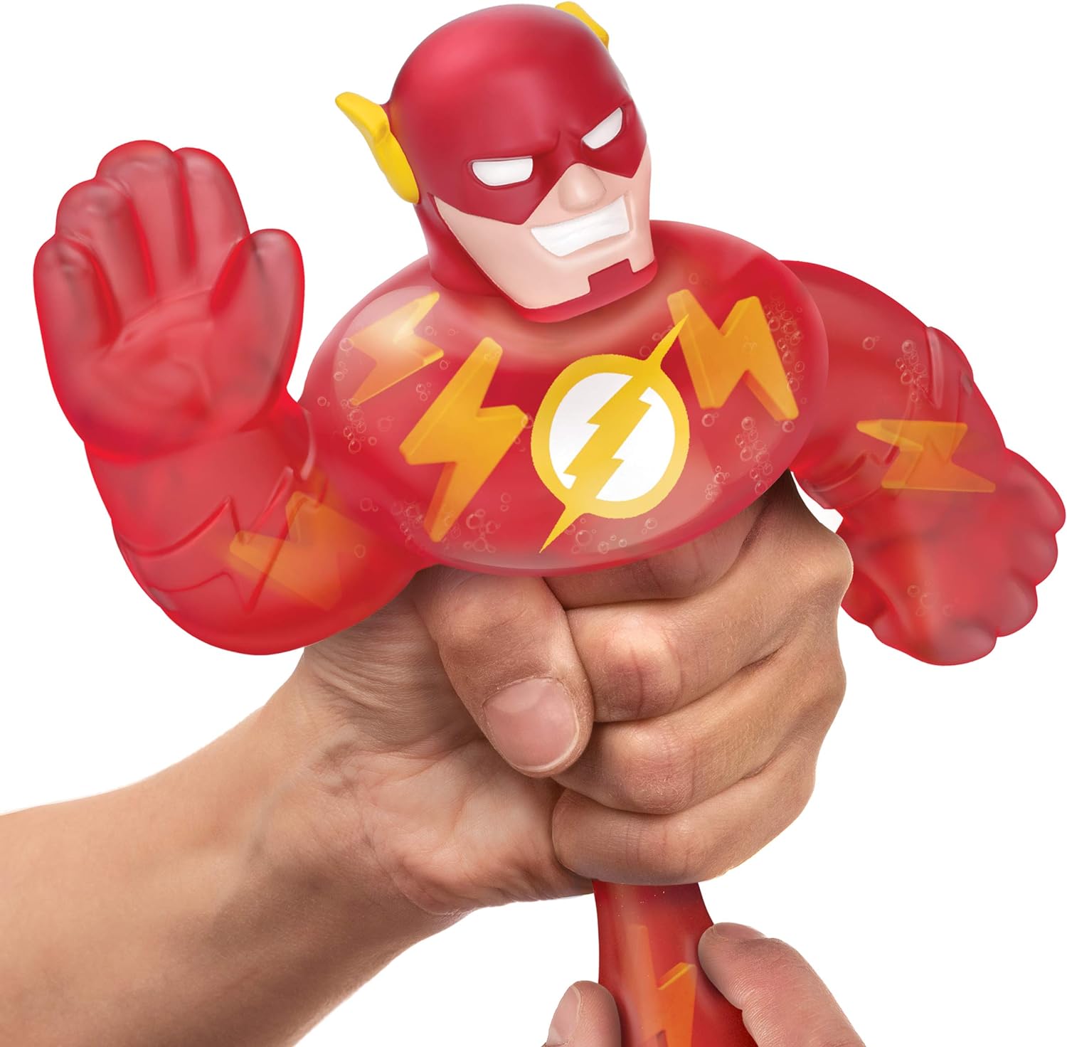 Goo jit Zu Superheroe Flash Muñeco de estiramiento