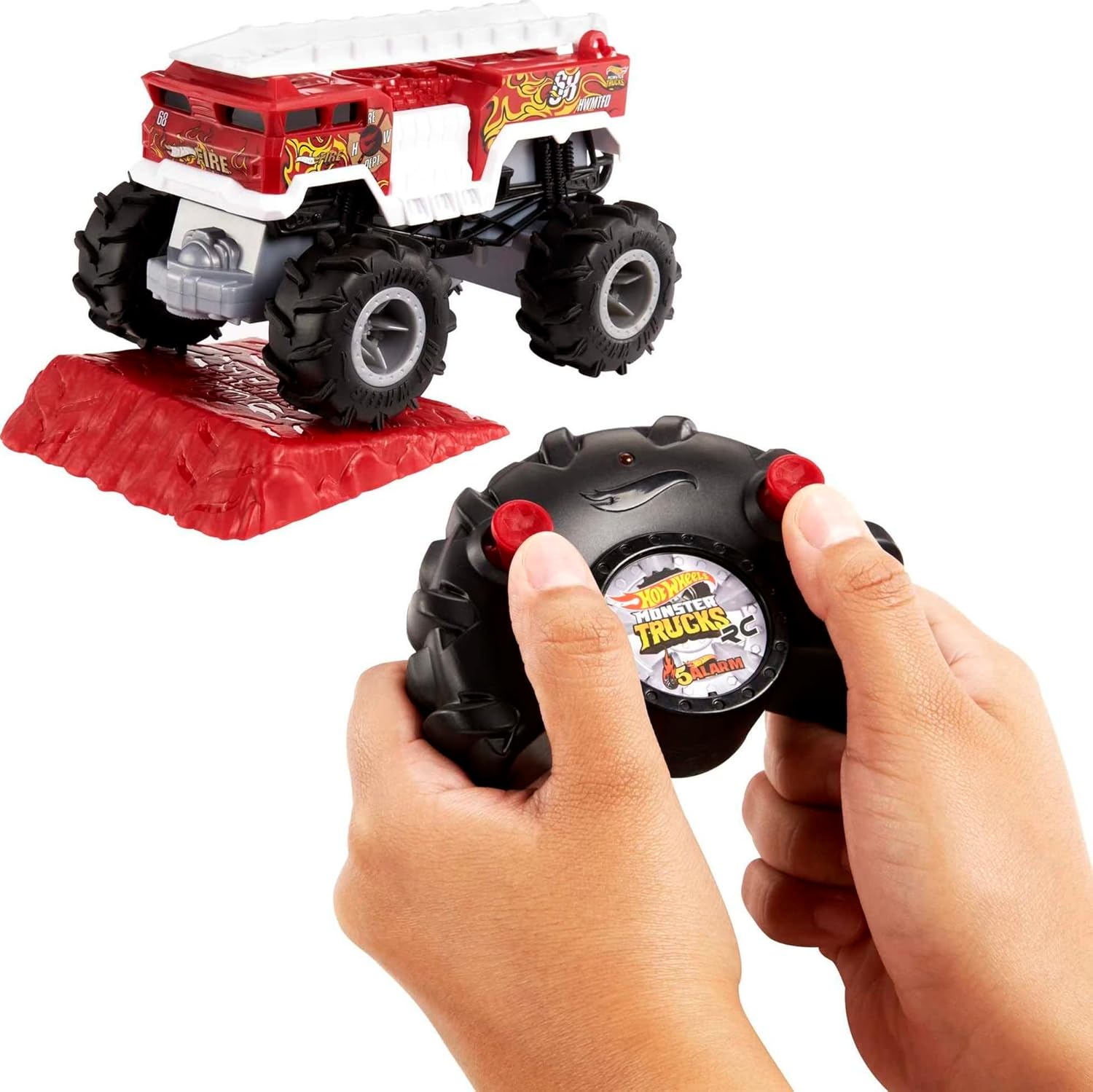 Hot Wheels Monster Trucks Vehiculo Todoterreno