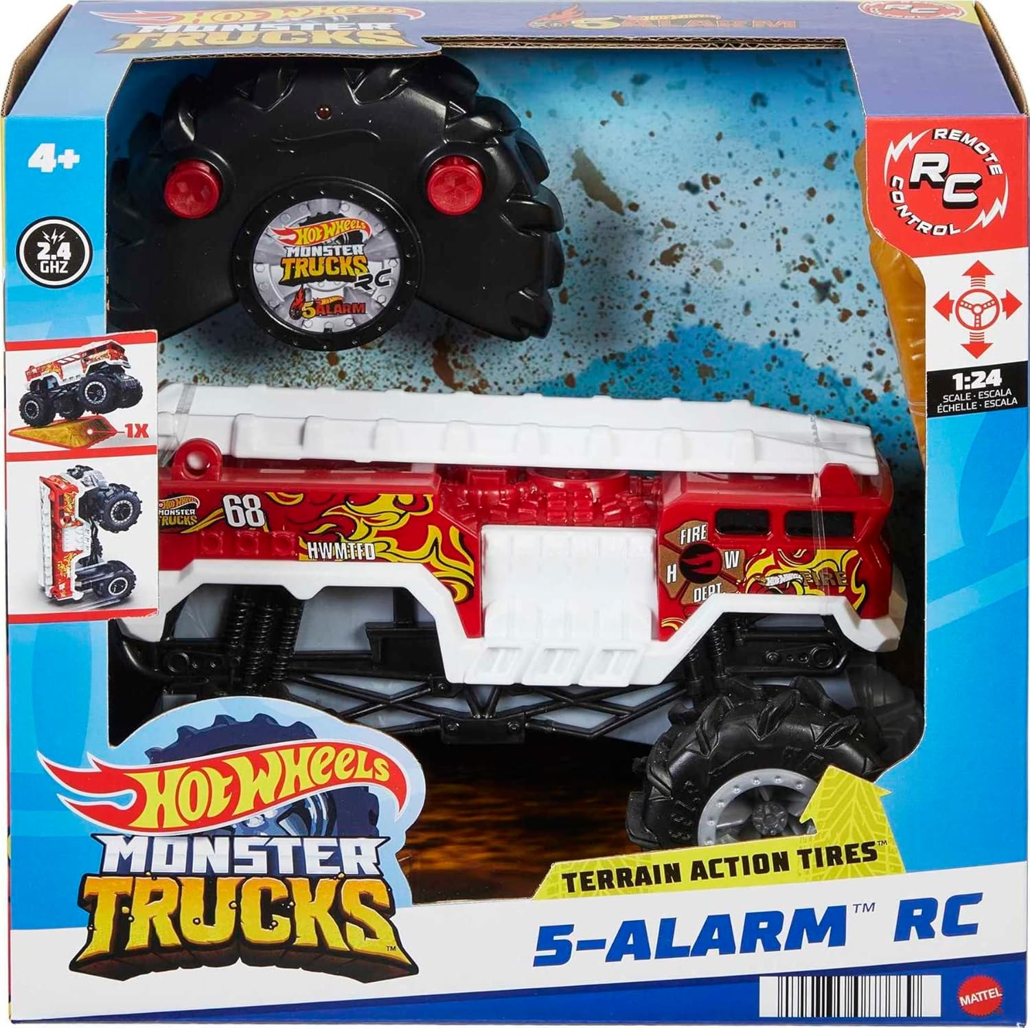 Hot Wheels Monster Trucks Vehiculo Todoterreno