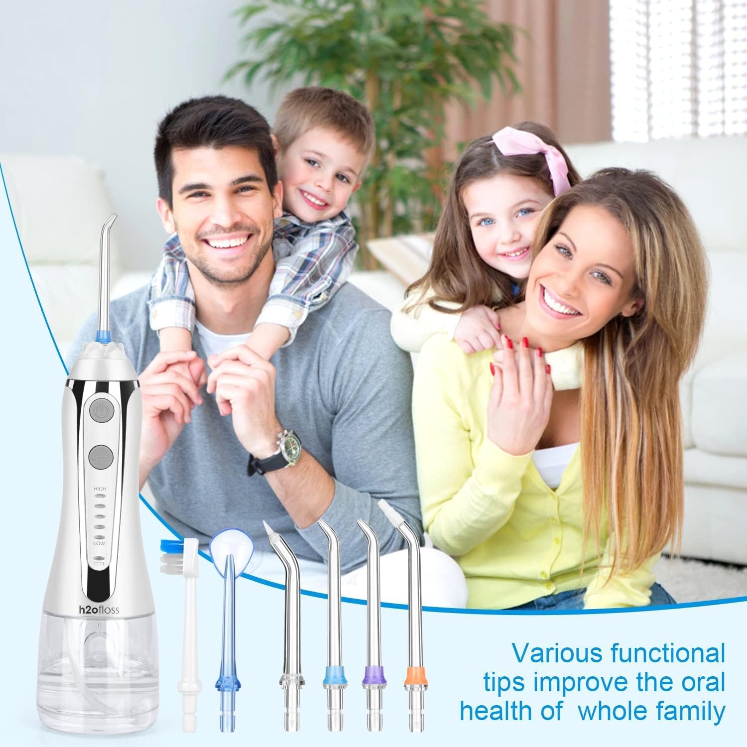 Limpiador dental de discount agua