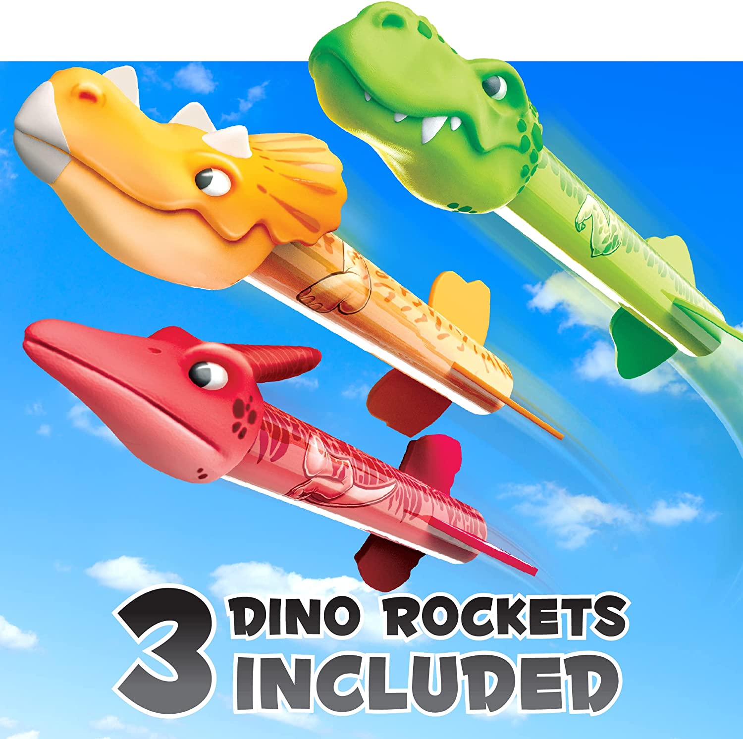 Lanzador De Cohetes Para Niños Dinosaurios