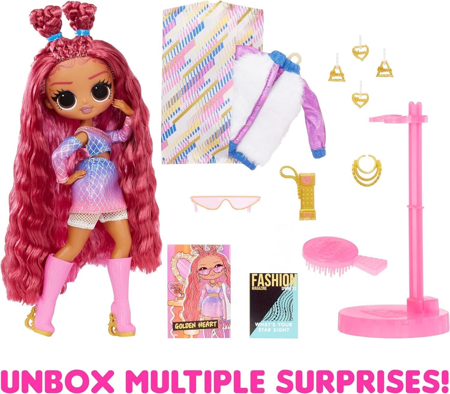 Lol Surprise! Omg Muñeca Corazón Dorado