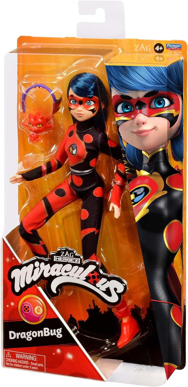 Miraculous Muñeca Dragon Bug Héroes Original