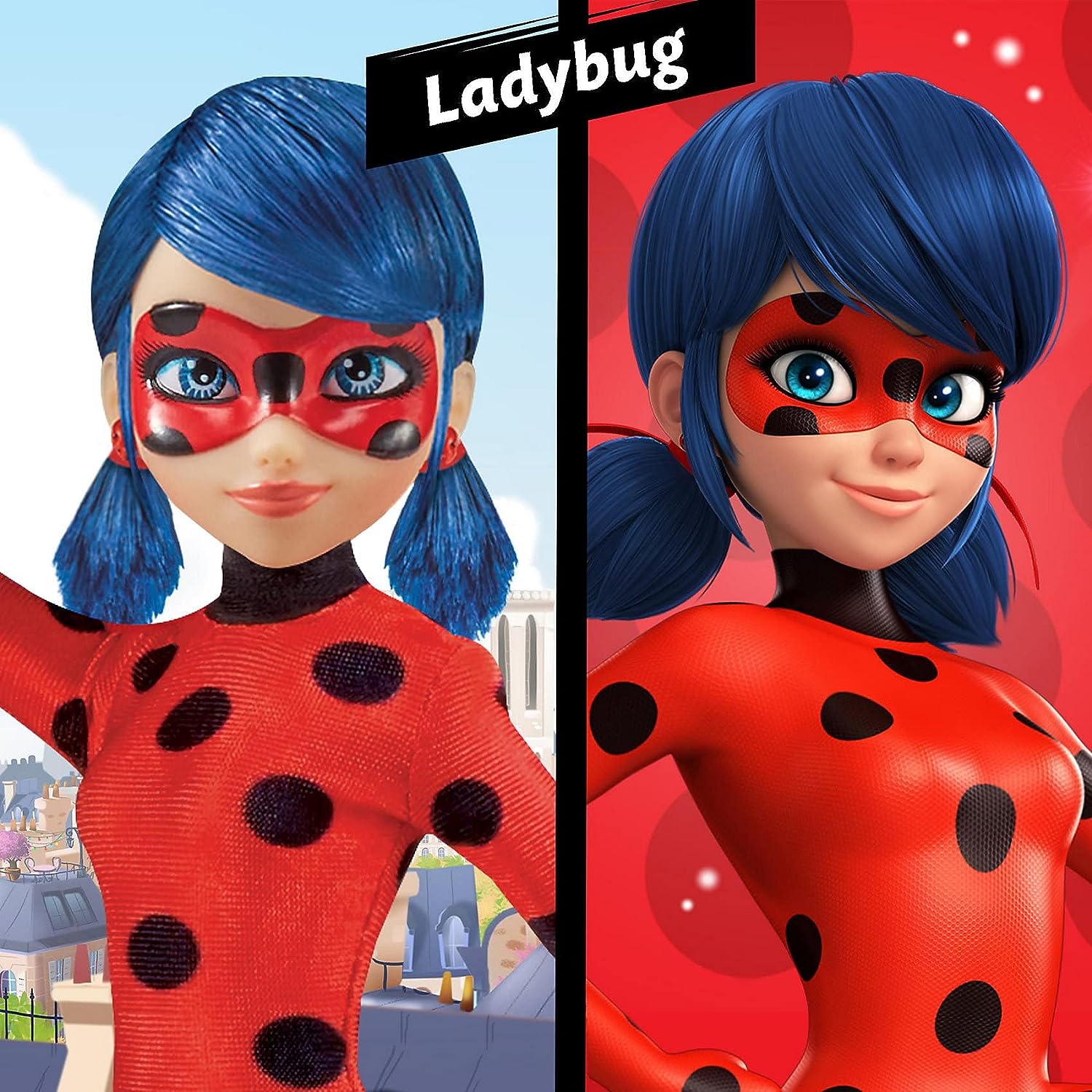 Miraculous Héroes Muñeca Fashion Lady Bug