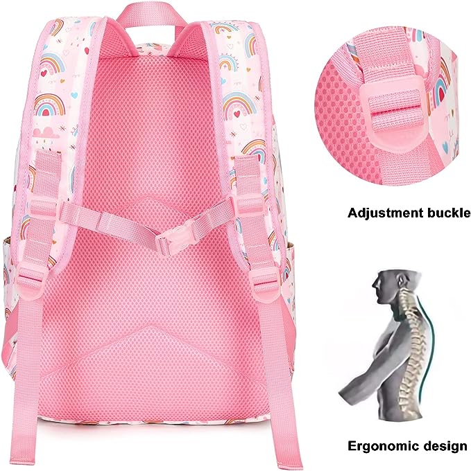 Mochila Escolar Con Lonchera Varios Diseños