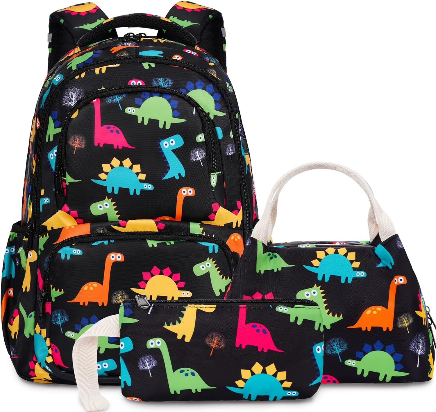 Combo 1  Set Mochila dinosaurios + Tupper