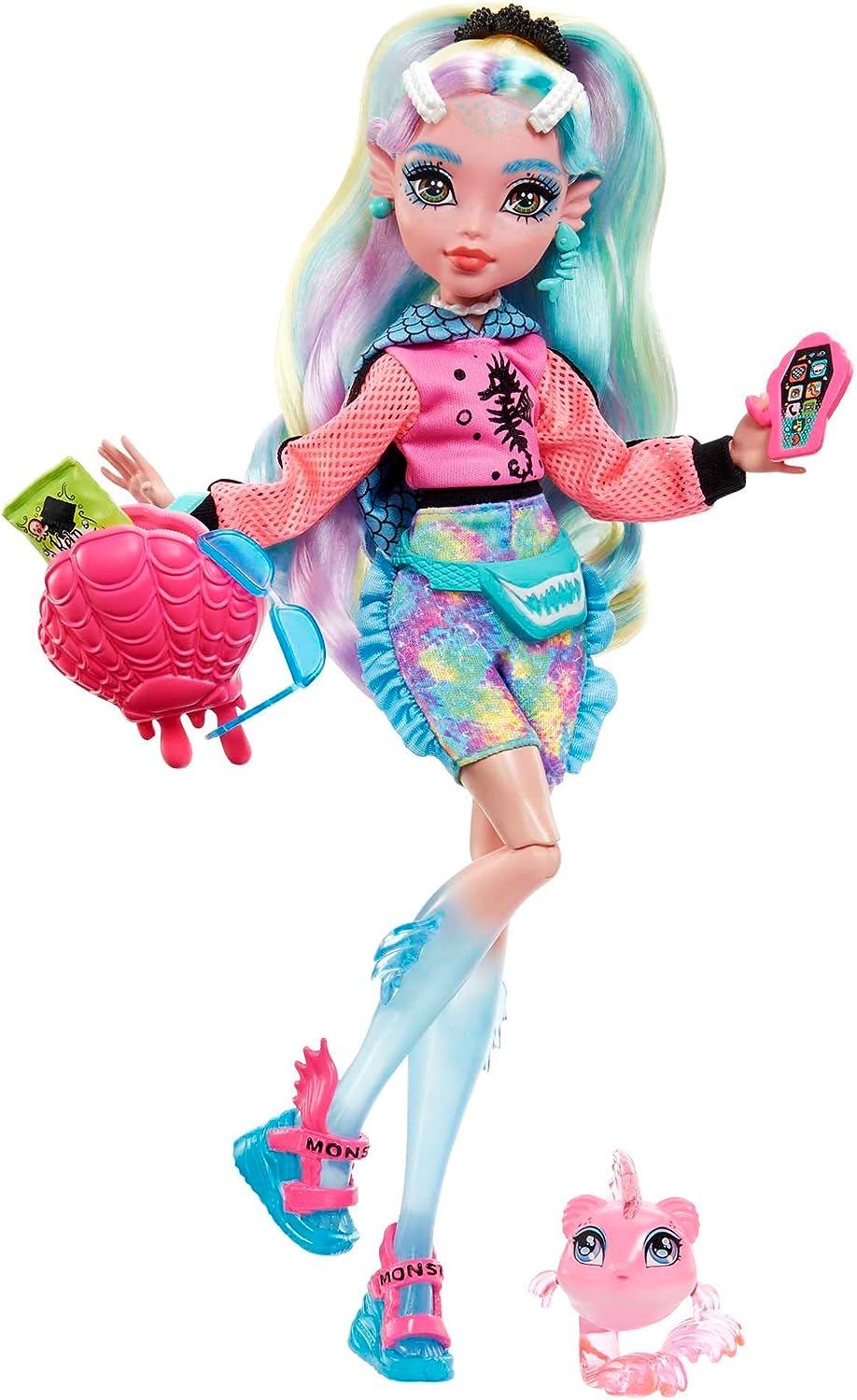 Monster High Muñeca Lagoona Blue Y Mascota