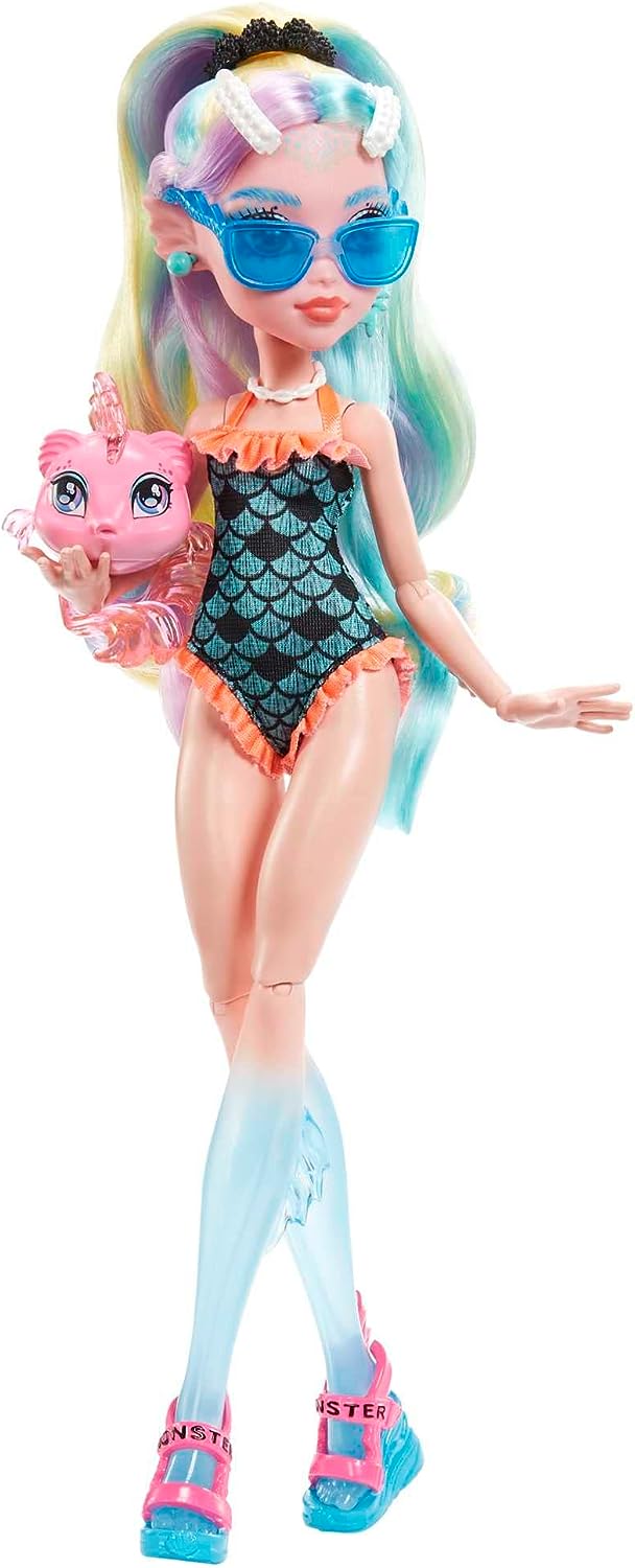 Monster High Muñeca Lagoona Blue Y Mascota