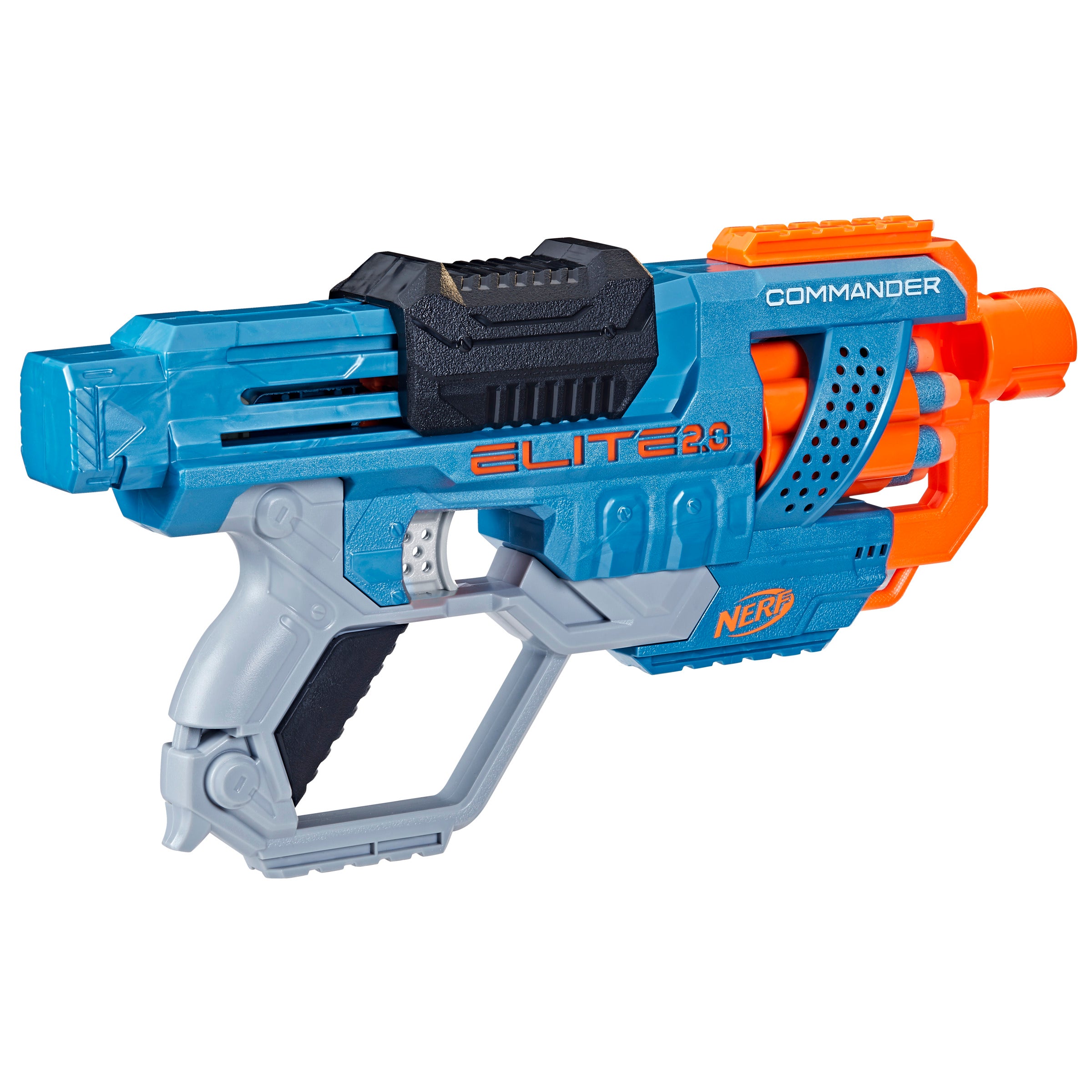 Nerf Elite 2.0 Commander Rd6 Blaster 12 Dardos