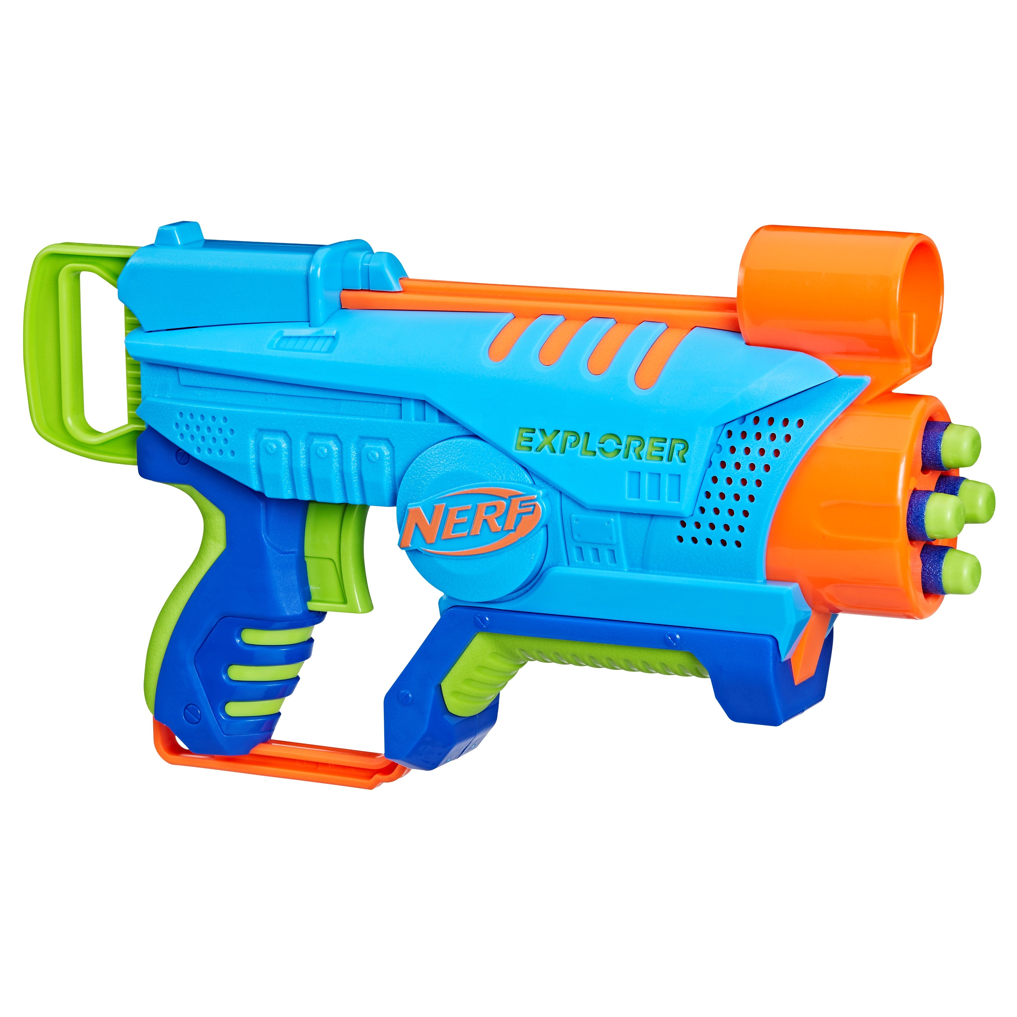 Nerf Elite Junior Explorer Lanzador con 8 Dardos