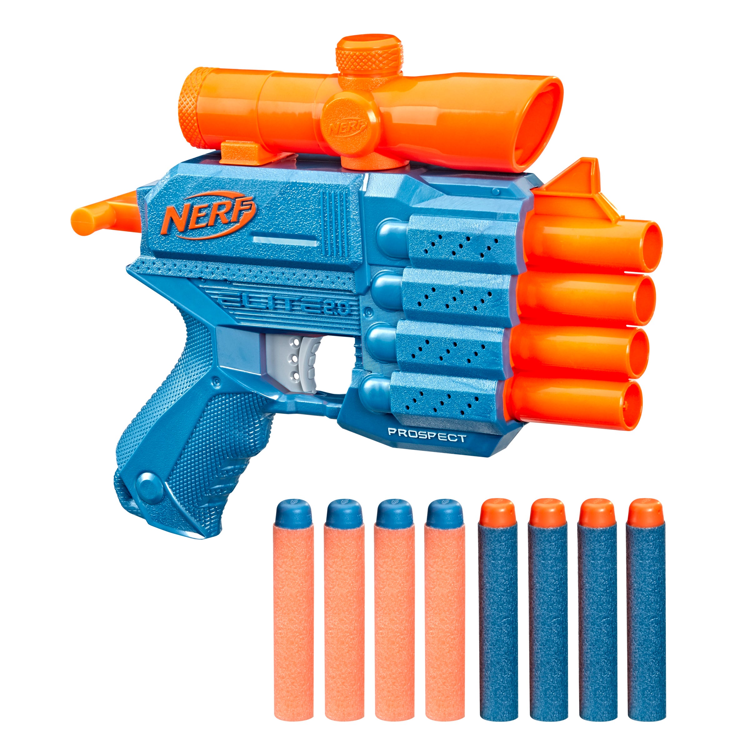 Pistola Lanzador Nerf Elite 2.0 Prospec +Regalo