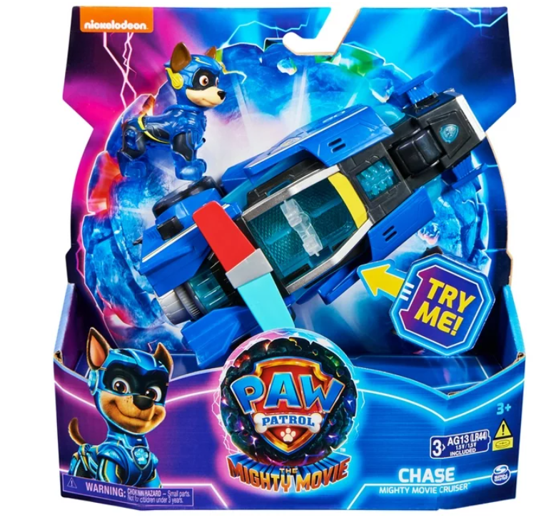 Paw Patrol Vehículo The Mighty Movie Con Figura