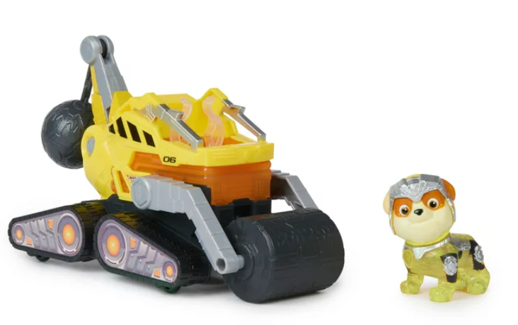 Paw Patrol Vehículo The Mighty Movie Con Figura