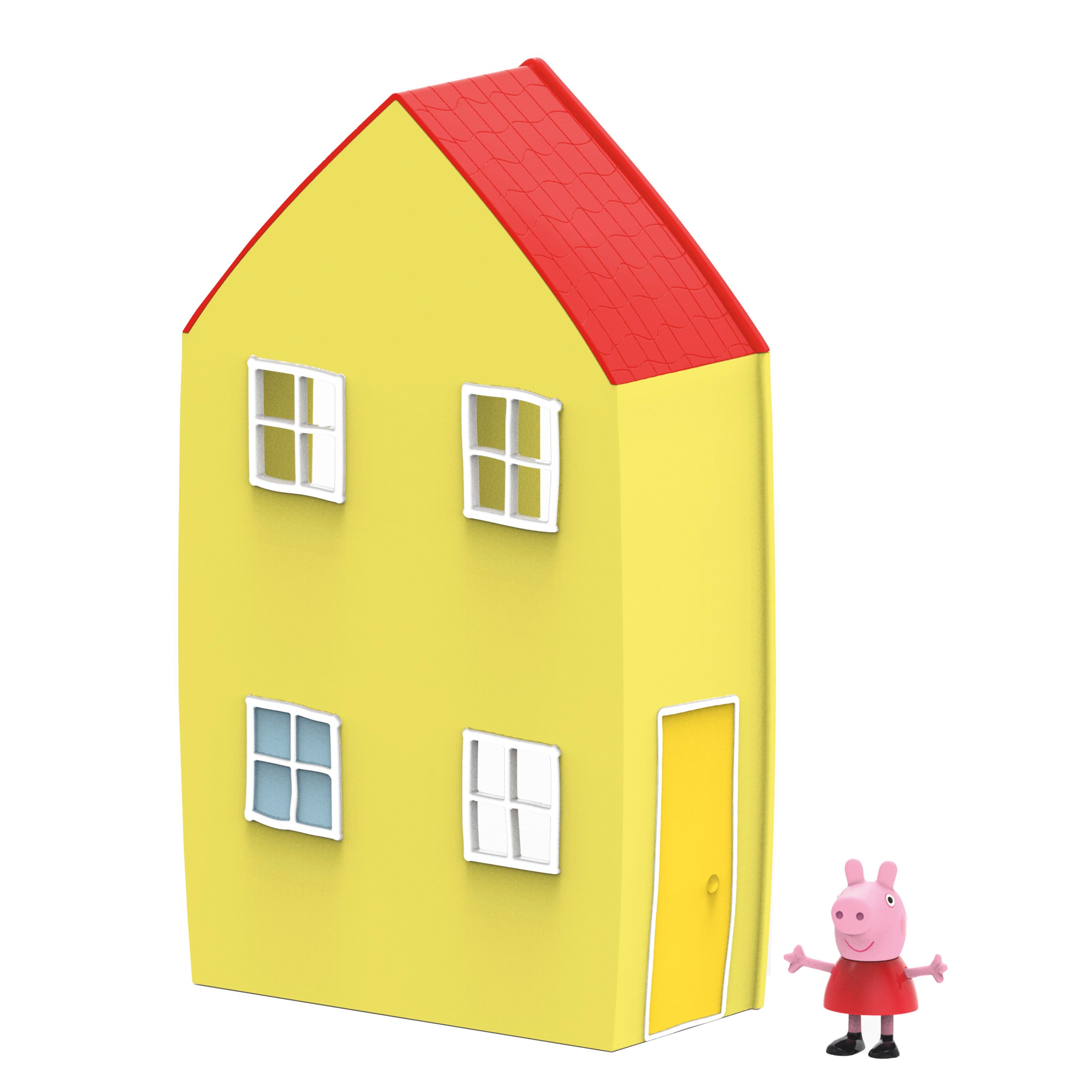 Casa De Peppa Pig + Figura de Peppa Y Accesorios