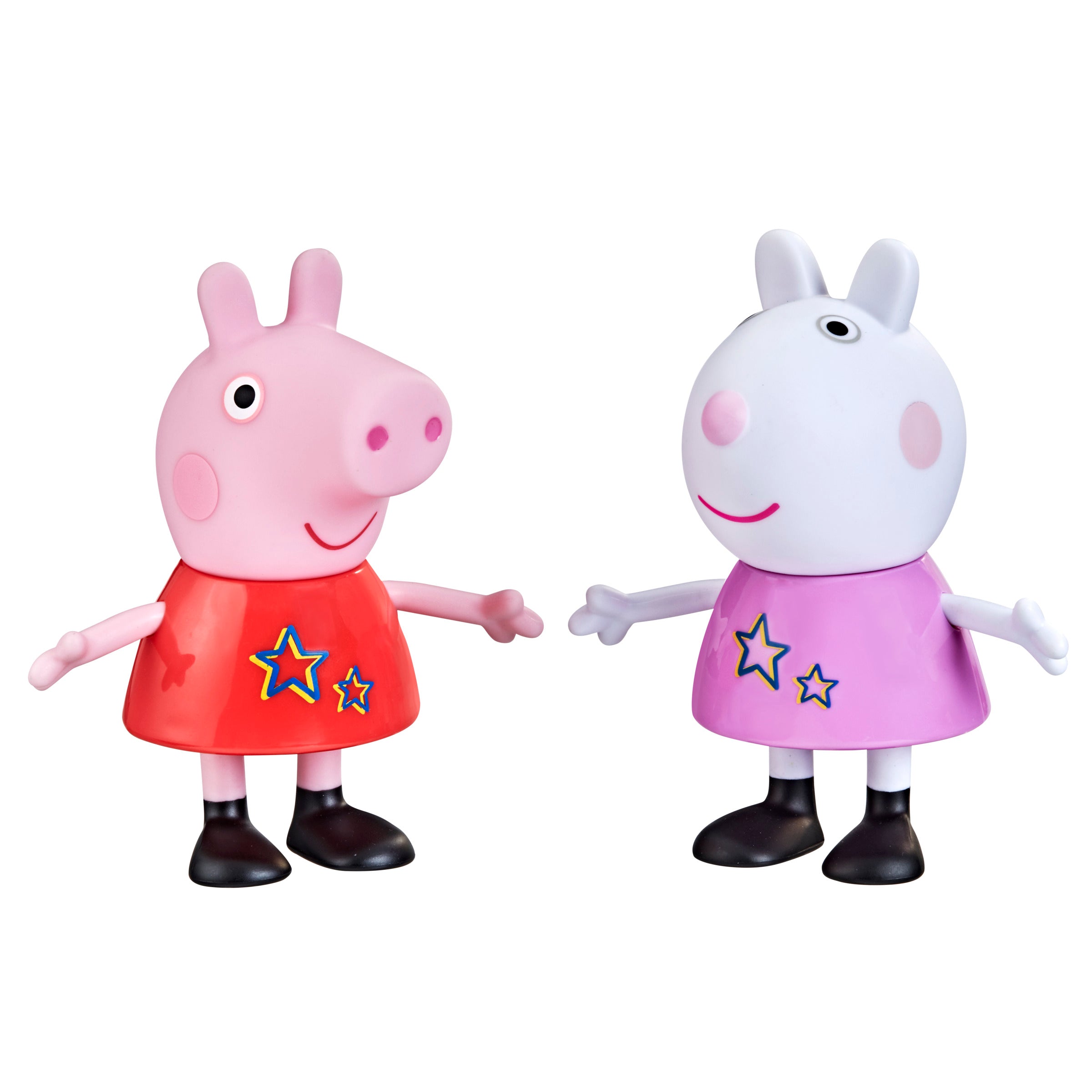 Peppa Pig Y Suzy Set X 2 Figuras 13 Cm Original