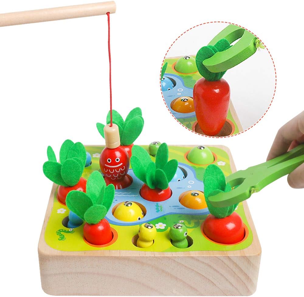 Juego Magnético De Pesca Educativo Montessori