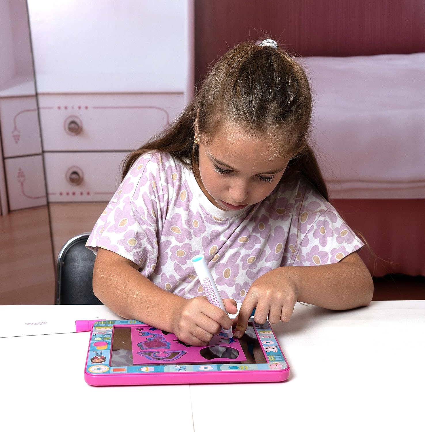 Tablet Infantil Pizarra Mágica Gabby Dollhouse