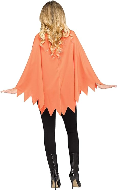 Disfraz poncho De Esqueleto y calabaza Halloween