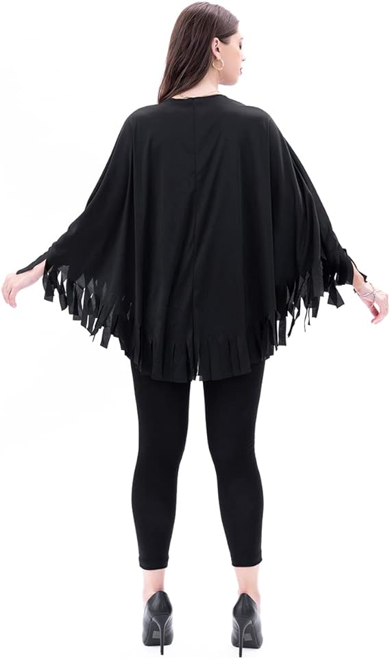 Disfraz poncho De Esqueleto y calabaza Halloween