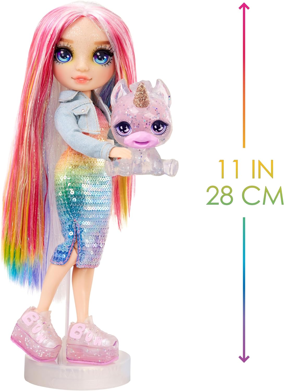 Rainbow High Amaya Con Kit De Slime Y Mascota