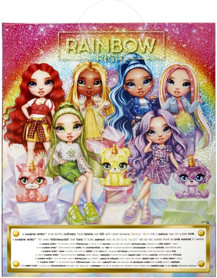 Rainbow High Violet Willow Con Slime Y Mascota