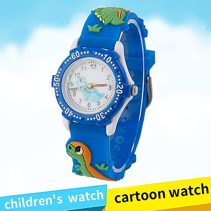 Relojes Dinosaurios 3d Impermeable