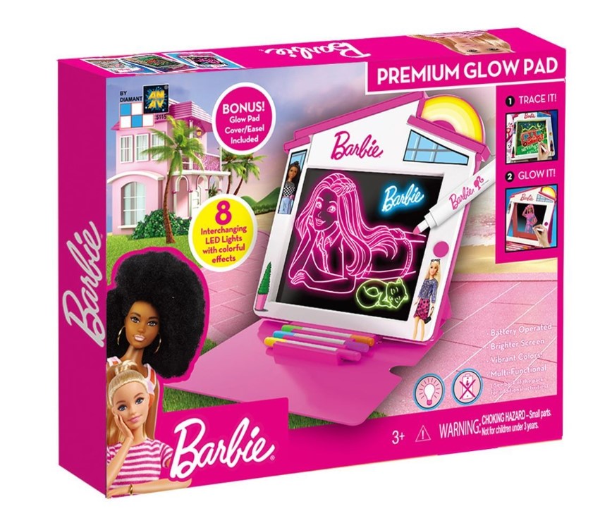 Tablet Pizarra Luminosa Barbie Original Casita