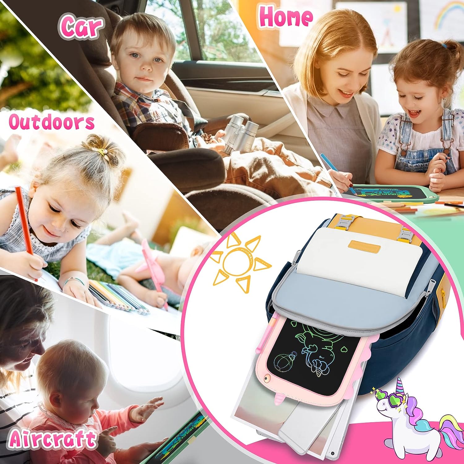 Tablet unicornio De Escritura Lcd 8.5 Pulgadas