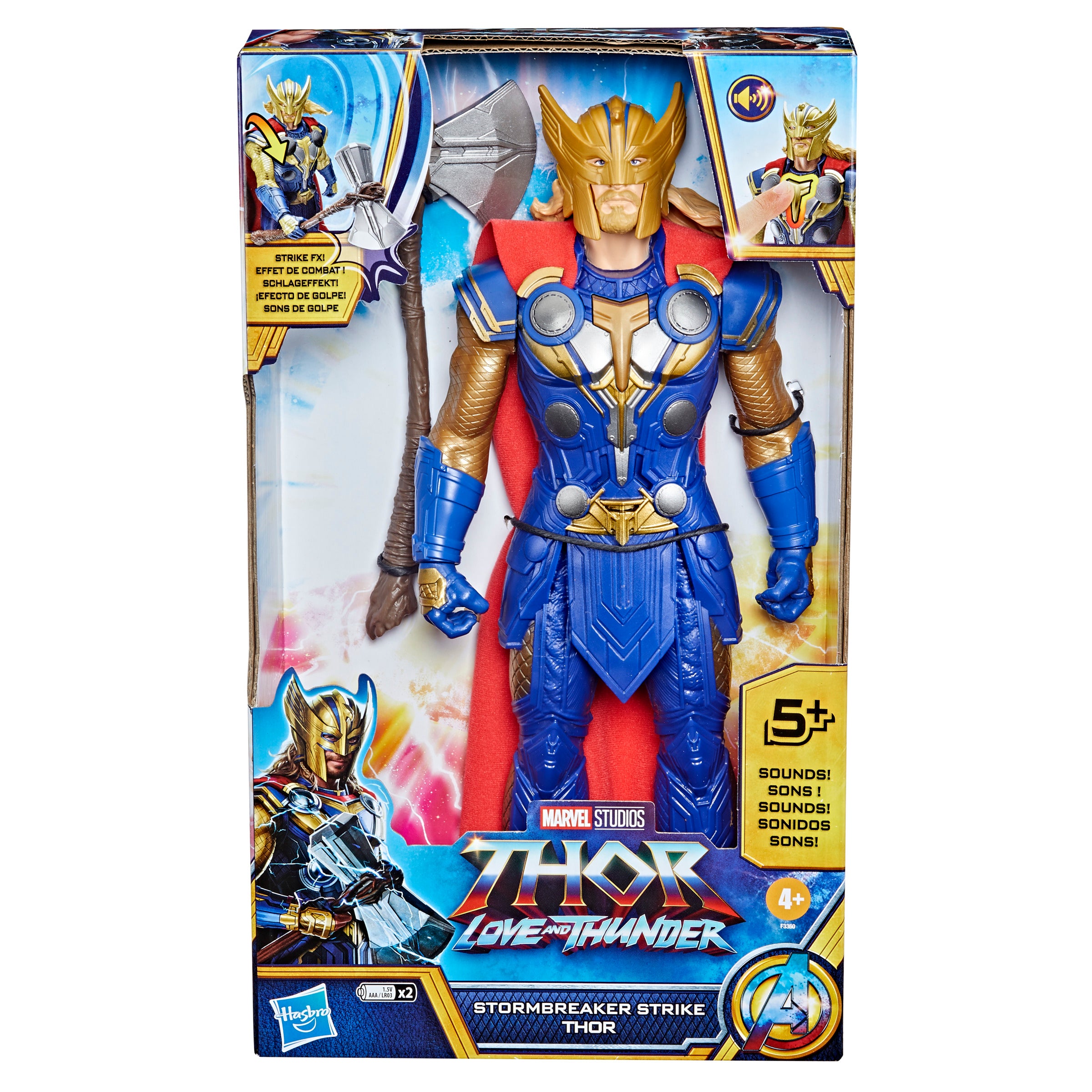 Thor Marvel Figura De Acción 5 sonidos + REGALO