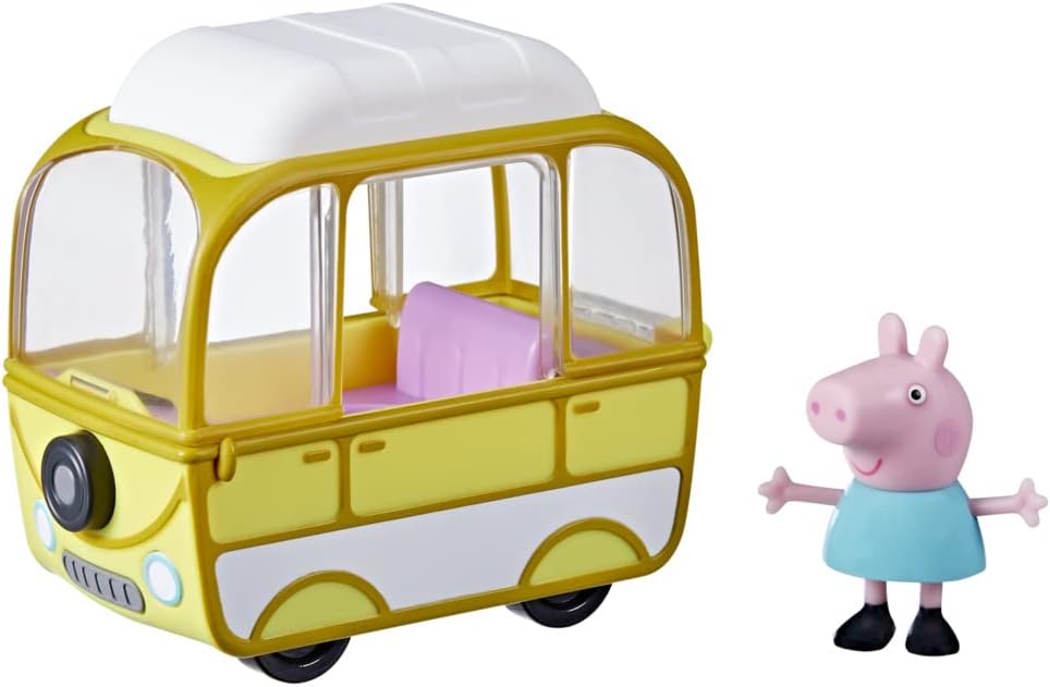 Vehiculo Y Figura Peppa Pig Casa Rodante Hasbro