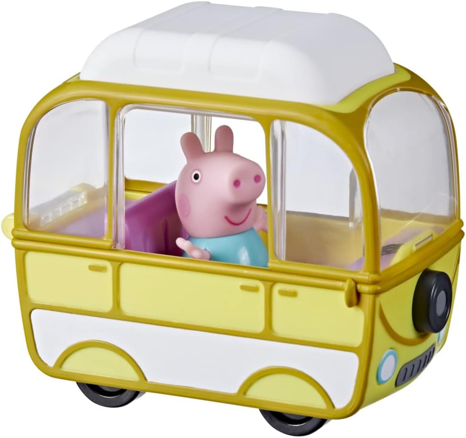 Vehiculo Y Figura Peppa Pig Casa Rodante Hasbro