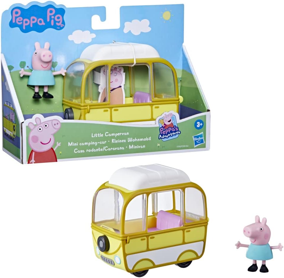 Vehiculo Y Figura Peppa Pig Casa Rodante Hasbro