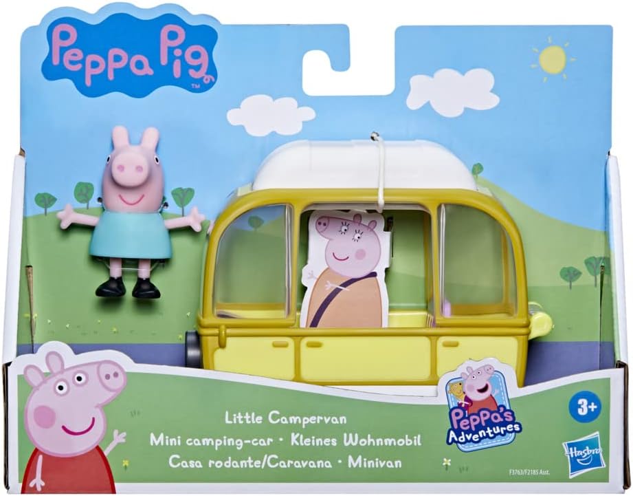 Vehiculo Y Figura Peppa Pig Casa Rodante Hasbro