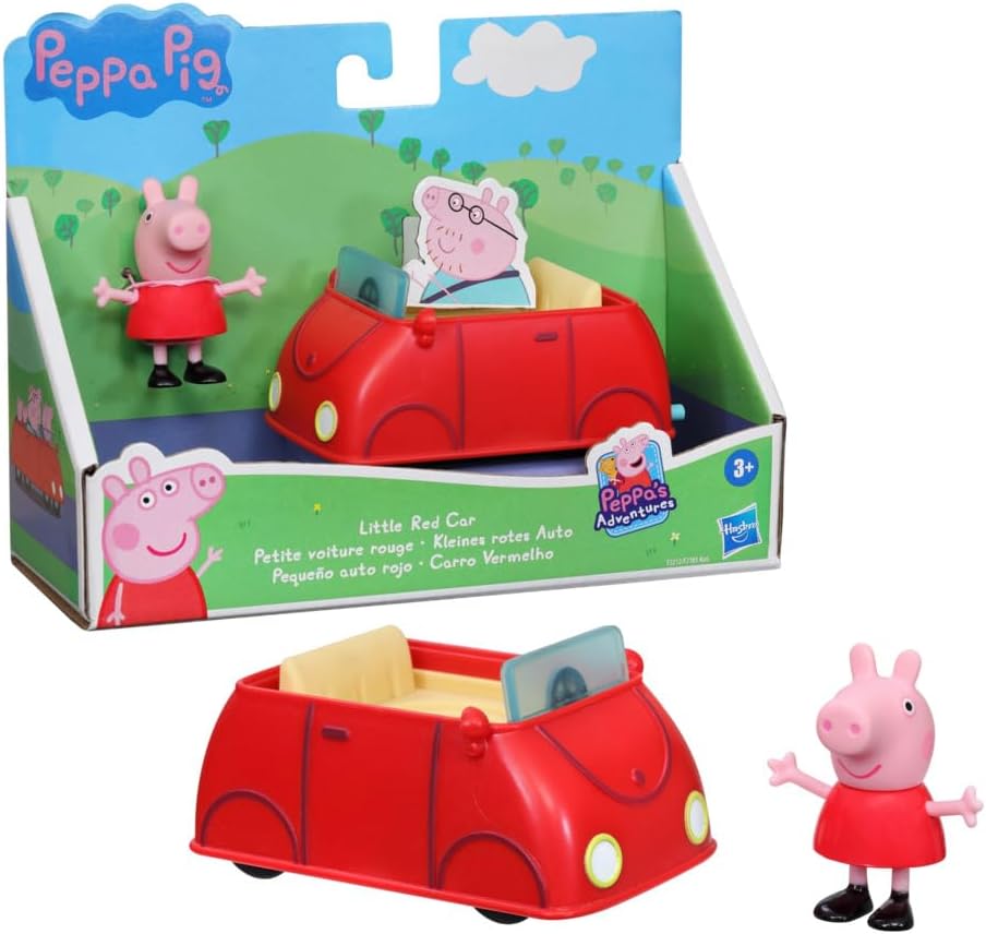 Vehiculo Y Figura Peppa Pig Auto Y Peppa Pig