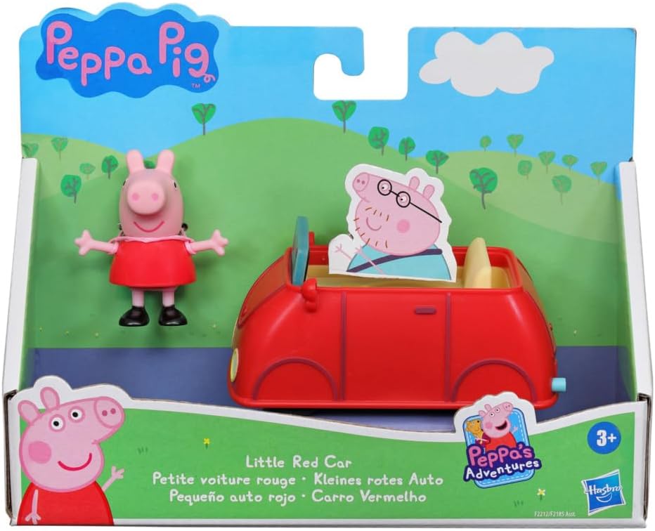 Vehiculo Y Figura Peppa Pig Auto Y Peppa Pig