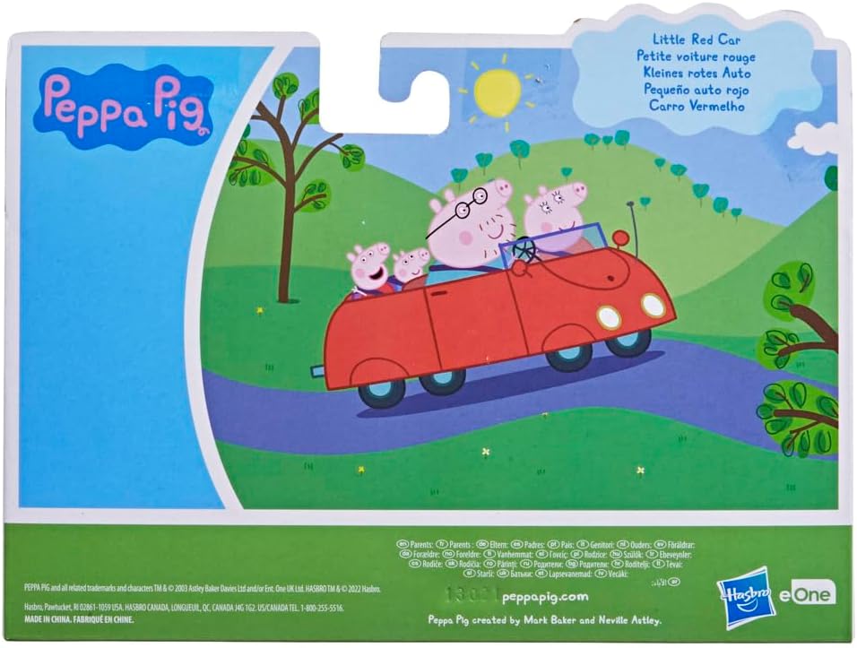 Vehiculo Y Figura Peppa Pig Auto Y Peppa Pig