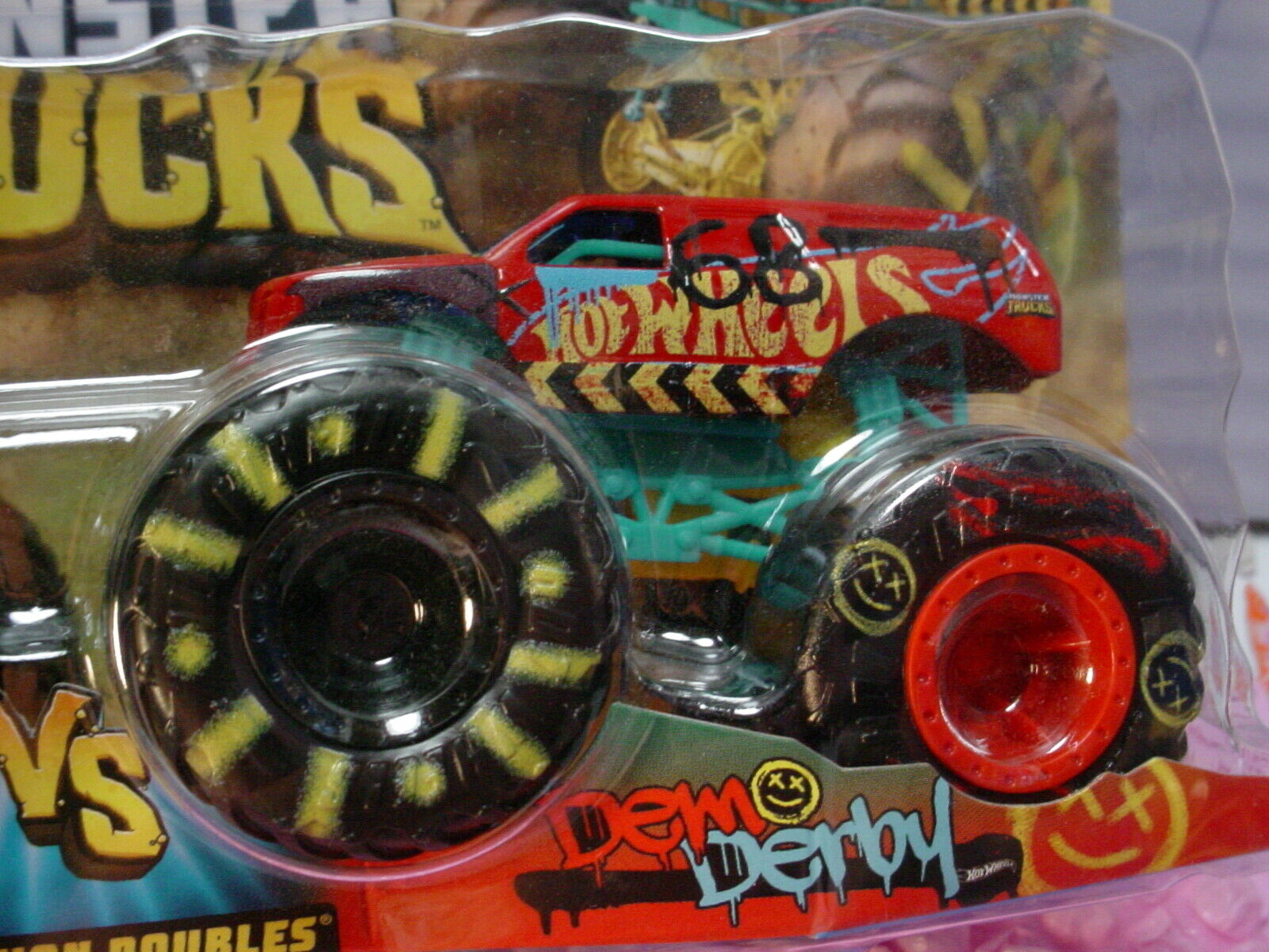 Hot Wheels Monster Trucks x2 Too S'cool Vs Demo Derby Teletiendauy