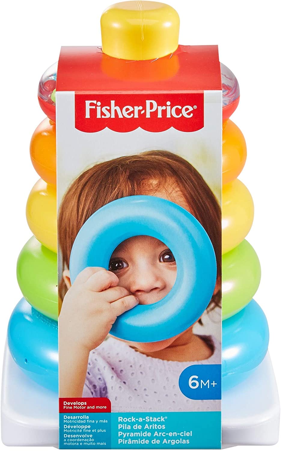 Aros Fisher Price juguete apilable para bebés