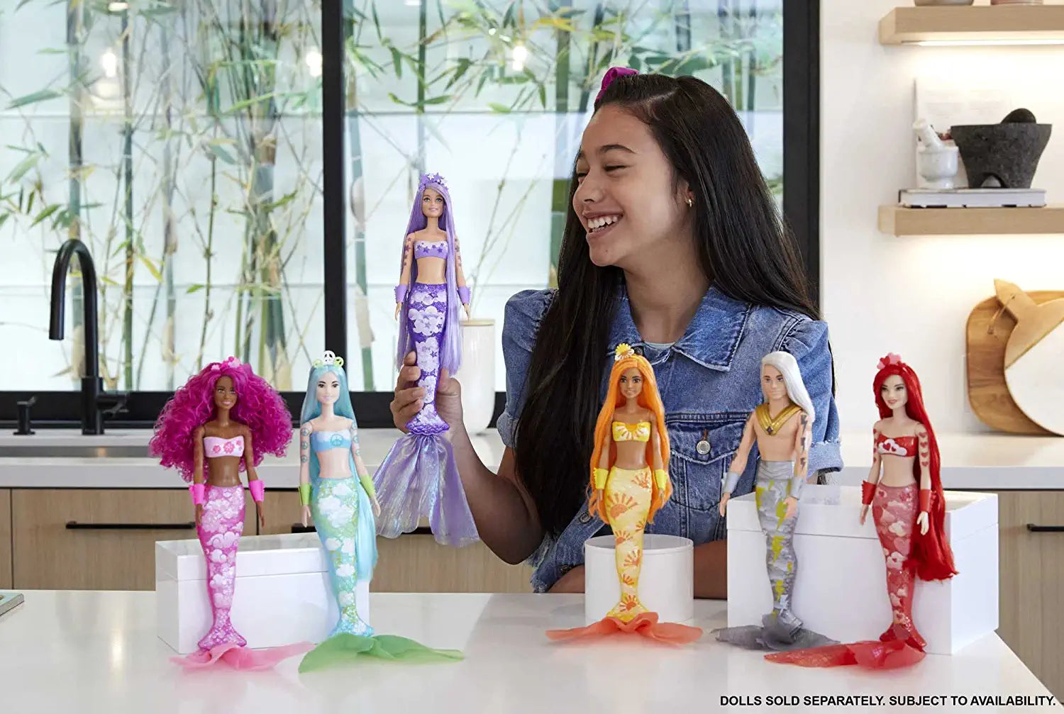 Barbie Reveal Sirena Con 7 Sopresas De Agua